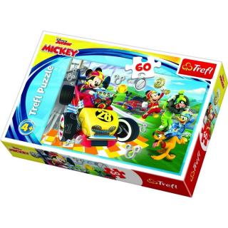 Trefl Puzzle 60el Rajd z Przyjaciółmi Mickey 17322