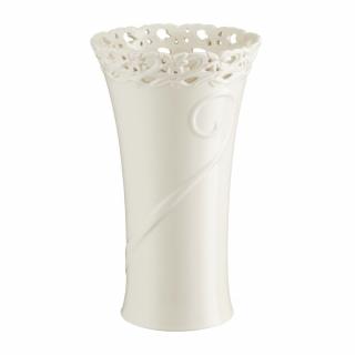 Wazon porcelanowy ażurowy 25 cm CLARA Ivory