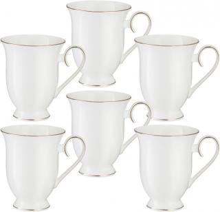 Zestaw kubków porcelanowych 340 ml 6 sztuk DENISE