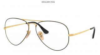 Ray-Banreg; 0RX 6489 2946 AVIATOR Oprawa korekcyjna Ray-Ban 6489 2946 AVIATOR