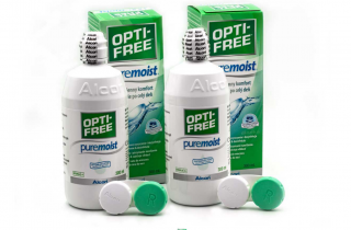 Zestaw pynów Alcon Opti-Free PureMoist 2 x 300 ml