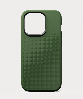 Etui MOMENT iPhone 15 PRO MAX - OLIVE GREEN - kompatybilny z MAGSAFE