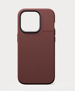 Etui MOMENT iPhone 15 PRO MAX - RED CLAY - kompatybilny z MAGSAFE