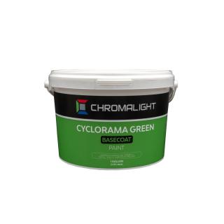 Farba Chroma Key Cyklorama Green Basecoat | ChromaLight