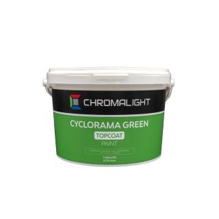 Farba Chroma Key Cyklorama Green Topcoat | ChromaLight