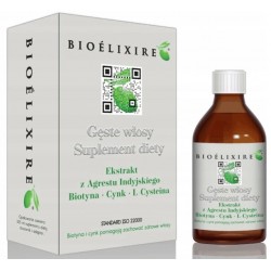 Bioelixire Gęste Włosy Suplement Diety Przeciw Wypadaniu Włosów 300ml