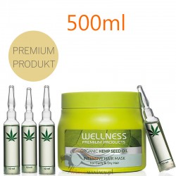 Wellness Premium Products Maska 500ml i 4 Ampułki 10ml