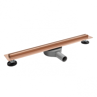 BALNEO SLIMLOW ProLine COPPER odpływ liniowy wąski 60cm miedziany  SL-CO-60