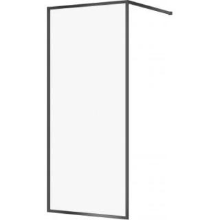 CERSANIT LARGA Kabina prysznicowa walk-in 100x200cm, czarny S932-139