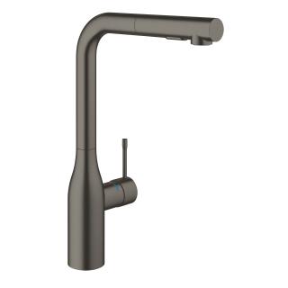 GROHE ESSENCE bateria zlewozmywakowa z wyciągana wylewką BRUSHED HARD GRAPHITE 30270AL0