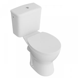 LAVITA ZETA kompakt wc bezrantowy odp/poziom 66x37cm ceramiczny biały HFH-004RIM