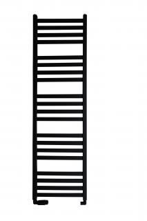 REGNIS LOX grzejnik łazienkowy 119x30cm czarny mat struktura LOX120/30