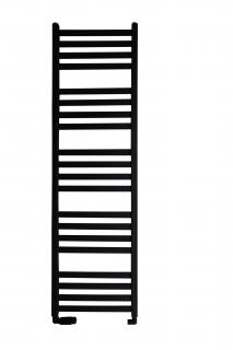 REGNIS LOX grzejnik łazienkowy 88x30cm czarny mat struktura LOX90/30