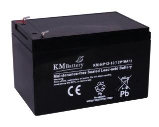 Akumulator  KM Battery NP 10 Ah 12V AGM  Akumulator  KM Battery NP 10 Ah 12V AGM