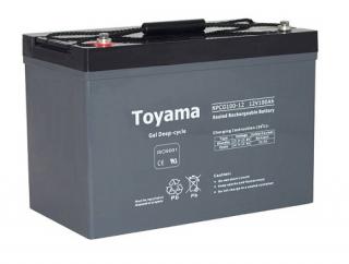Akumulator żelowy Toyama NPCG 100 12V Akumulator żelowy Toyama NPCG 100 12V