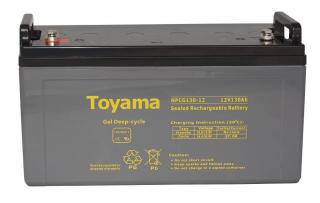 Akumulator żelowy Toyama NPCG 130 12V Akumulator żelowy Toyama NPCG 130 12V