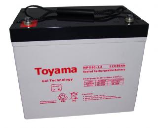 Akumulator żelowy Toyama NPG 80 12V Akumulator żelowy Toyama NPG 80 12V
