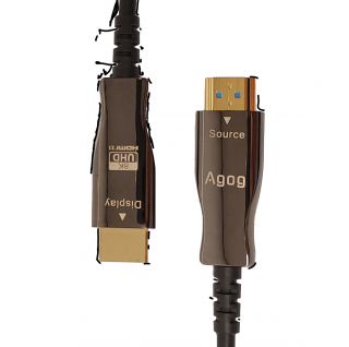 Kabel HDMI 2.1 optyczny 8K 60Hz, 4k 120Hz, HDR, HDCP 2.2 przewód Agog HQ1 10m