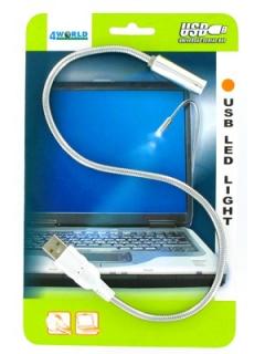 4World Lampka USB dla notebooka