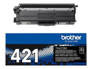 Brother TN-421BK | Oryginalny toner czarny do 3000 wydruków