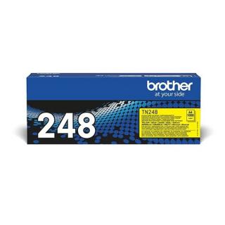 Brother TN248Y | Oryginalny toner YELLOW do 1000 wydruków, zgodnie z normą ISO/IEC 19798