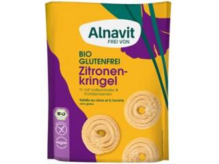 ALNAVIT BIO Cytrynowe krążki 125G. ciastka