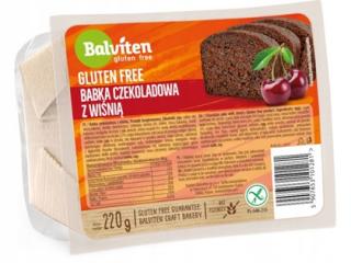 Balviten Ciasto babka czekoladowa z wiśnią