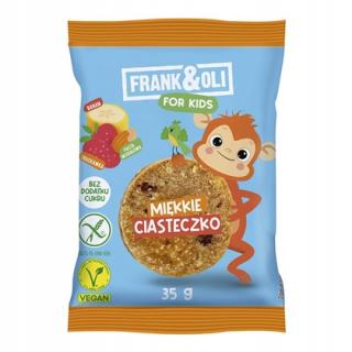 Ciasteczko KIDS z bananem i truskawką FrankOLi