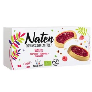 CIASTKA TARTALETKI Z DŻEMEM MALINOWYM BEZGLUTENOWE