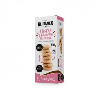 Glutenex Ciastka kruche z kawałkami czekolady bezg