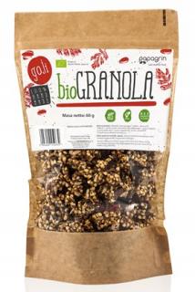 GRANOLA Z GOJI BEZ DODATKU CUKRÓW BEZGLUTENOWA BIO