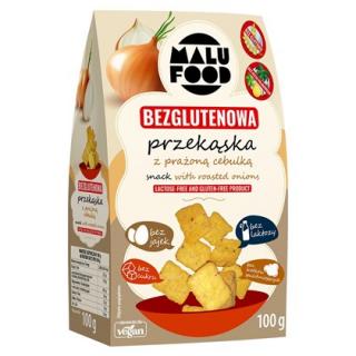 Malu Food przekąska bezglutenowa z prażoną cebulką