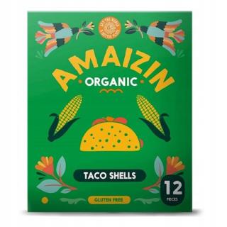 MUSZLE TACO BEZGLUTENOWE BIO 150 g (12 szt.) - AMA