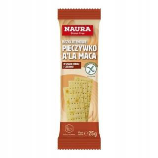 NAURA Pieczywko a'la Maca smak cebuli i czosnku be