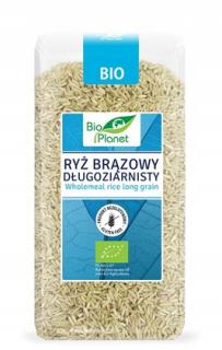 Ryż brązowy długoziarnisty bez glutenu 500g