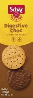 Schar Digestive CHOC - ciastka w czekoladzie BEZGL