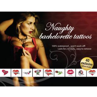 AdultBodyArt - Zestaw Tatuaże Erotyczne - Naughty Bachalorette