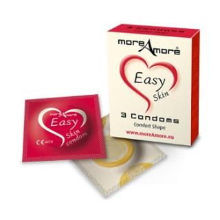 Komfortowe w użyciu Condom Easy Skin 3 sztuki