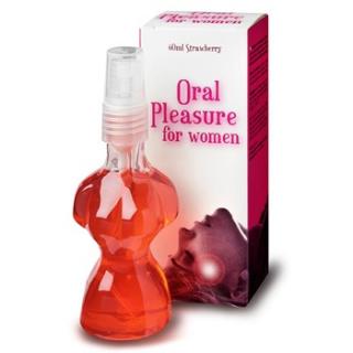 Truskawkowy olejek dla kobiet do seksu oralnego Oral Pleasure for Women Strawberry