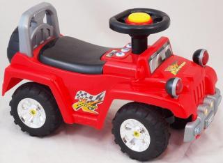 Pojazd dla dzieci Jeep czerwony  Baby mix