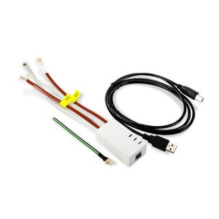 USB-RS Przewód do programowania Satel port RS-232 z gniazdem typu RJ lub PIN-5, PIN-3