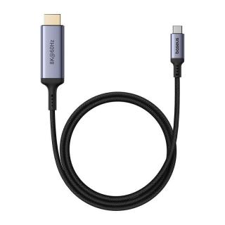 Baseus Adapter Baseus USB-C do HDMI High Definition 1.5m (czarny)