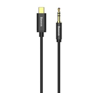 Baseus Kabel audio USB-C do mini jack 3,5mm Baseus Yiven 1.2m (czarny)