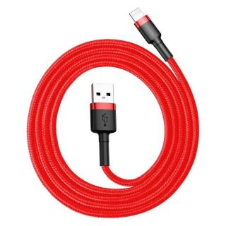 Baseus Kabel Lightning USB Baseus Cafule 1,5A 2m (czerwony)