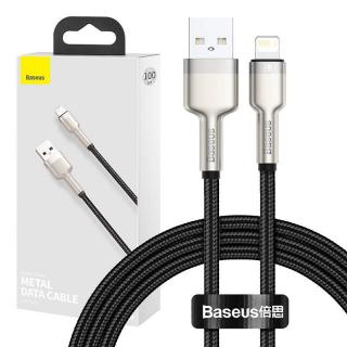 Baseus Kabel USB do Lightning Baseus Cafule, 2.4A, 1m (czarny)