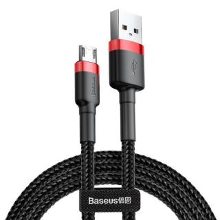 Baseus Kabel USB do Micro USB Baseus Cafule 1.5A 2m (czerwono-czarny)