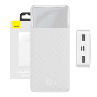 Baseus Powerbank Baseus Bipow 20000mAh, 2xUSB, USB-C, 15W (biały)