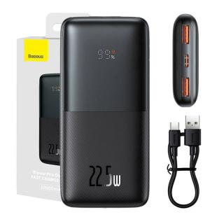 Baseus Powerbank Baseus Bipow Pro 10000mAh, 2xUSB, USB-C, 22.5W (czarny)