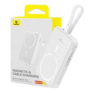 Baseus Powerbank magnetyczny Baseus Magnetic Mini 10000mAh 20W MagSafe (biały)