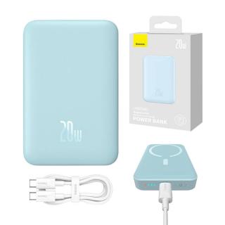 Baseus Powerbank magnetyczny Baseus Magnetic Mini 10000mAh 20W MagSafe (niebieski)